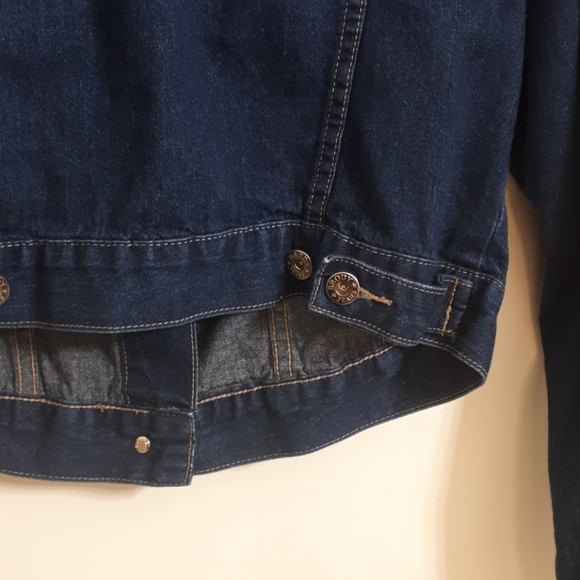 Brody Cropped Jean Jacket M - Picture 4 of 7